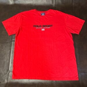 Polo by Ralph Lauren Red Short Sleeve Tee